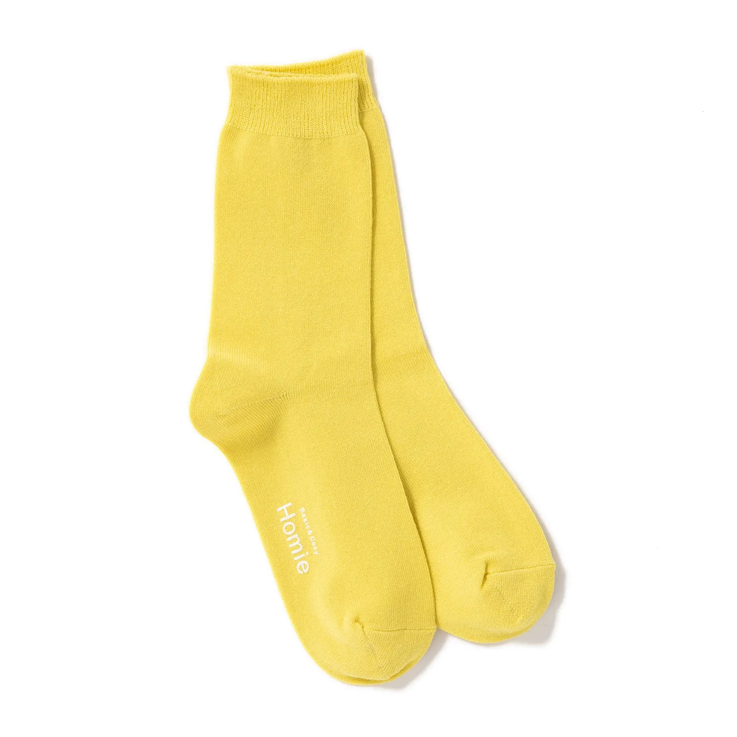 Homie | ホミー　Cotton Linen Color Socks