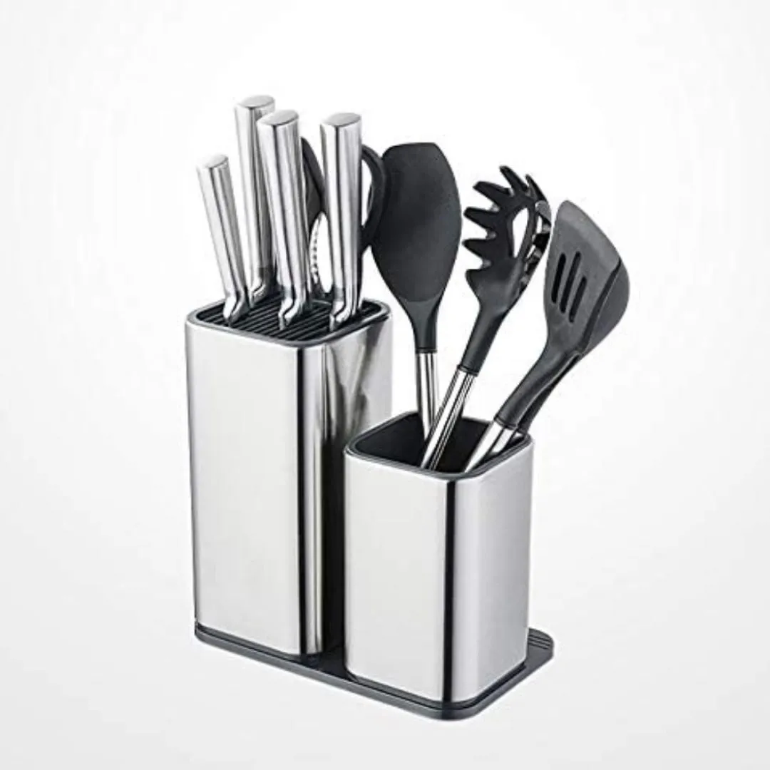 Homlly Knife Block Holder   Utensil Holder   Cutting Board
