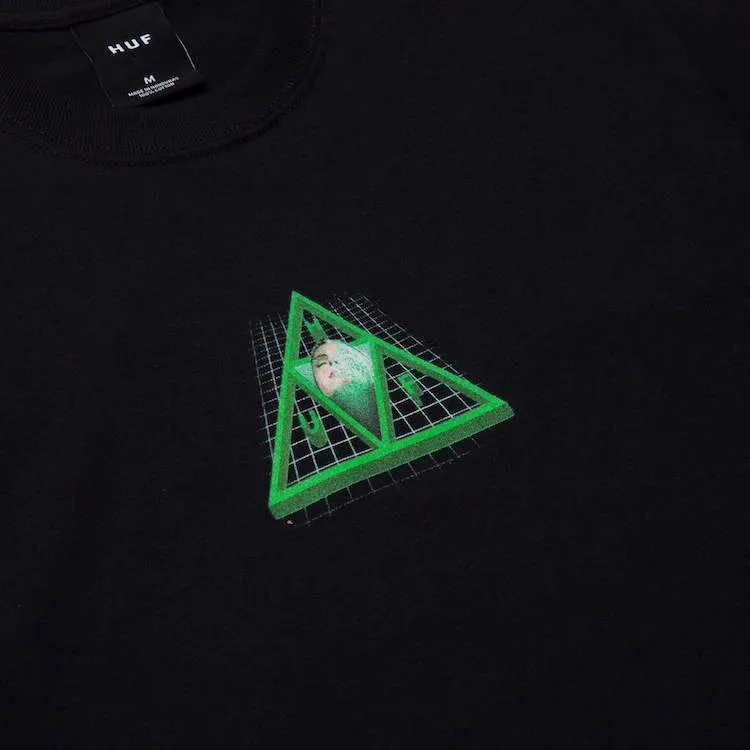 HUF Digital Dream Triple Triangle S/S T-Shirt Black