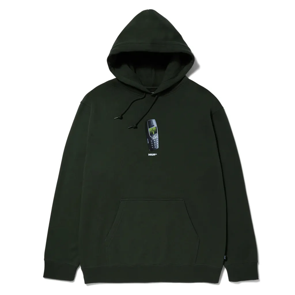 HUF MISSED CALL HOODIE - HUNTER GREEN