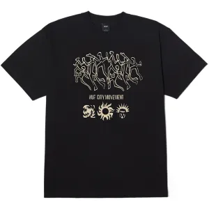 HUF Movement T Shirt Black