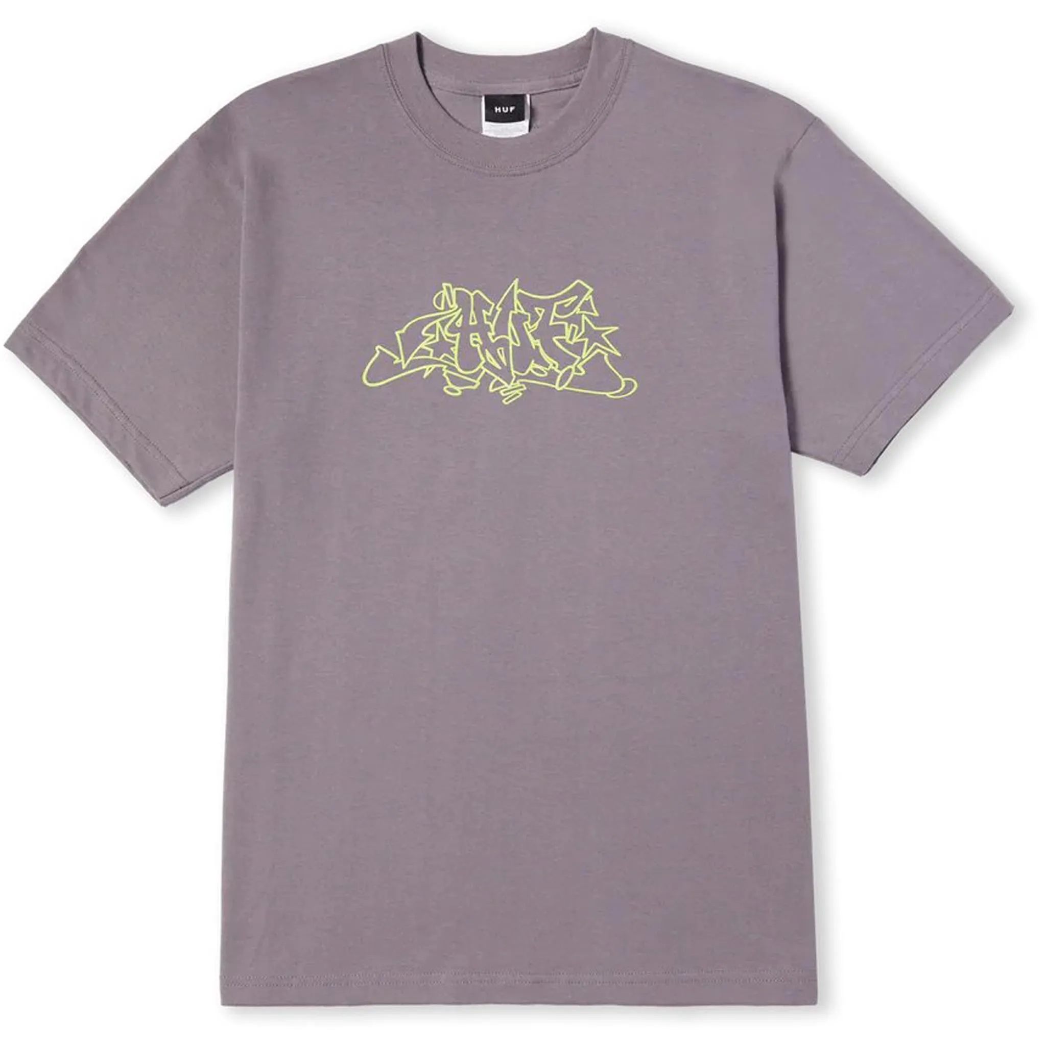 HUF Outlines Tee Light Plum