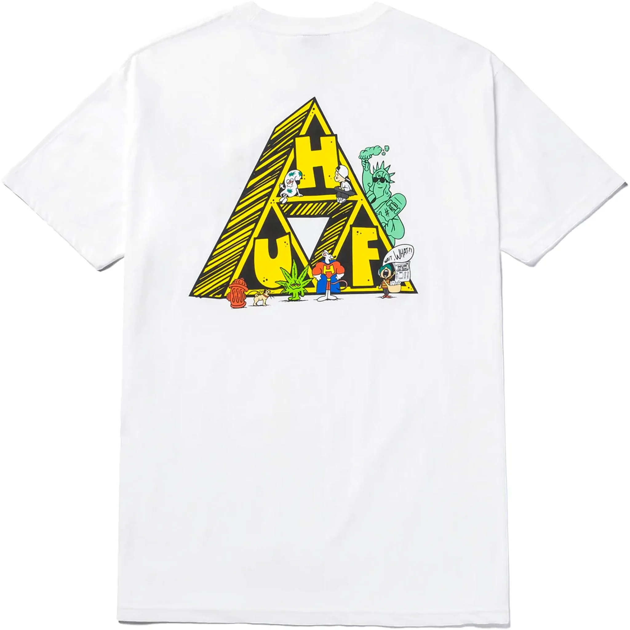 Huf Saturday Morning Tee White