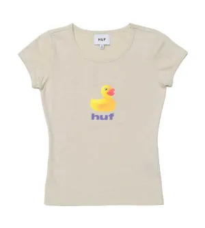 Huf Women's Baby Knit T-Shirt - Stone