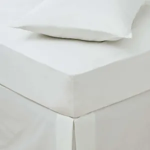 Imported Percale Sheets - Ivory