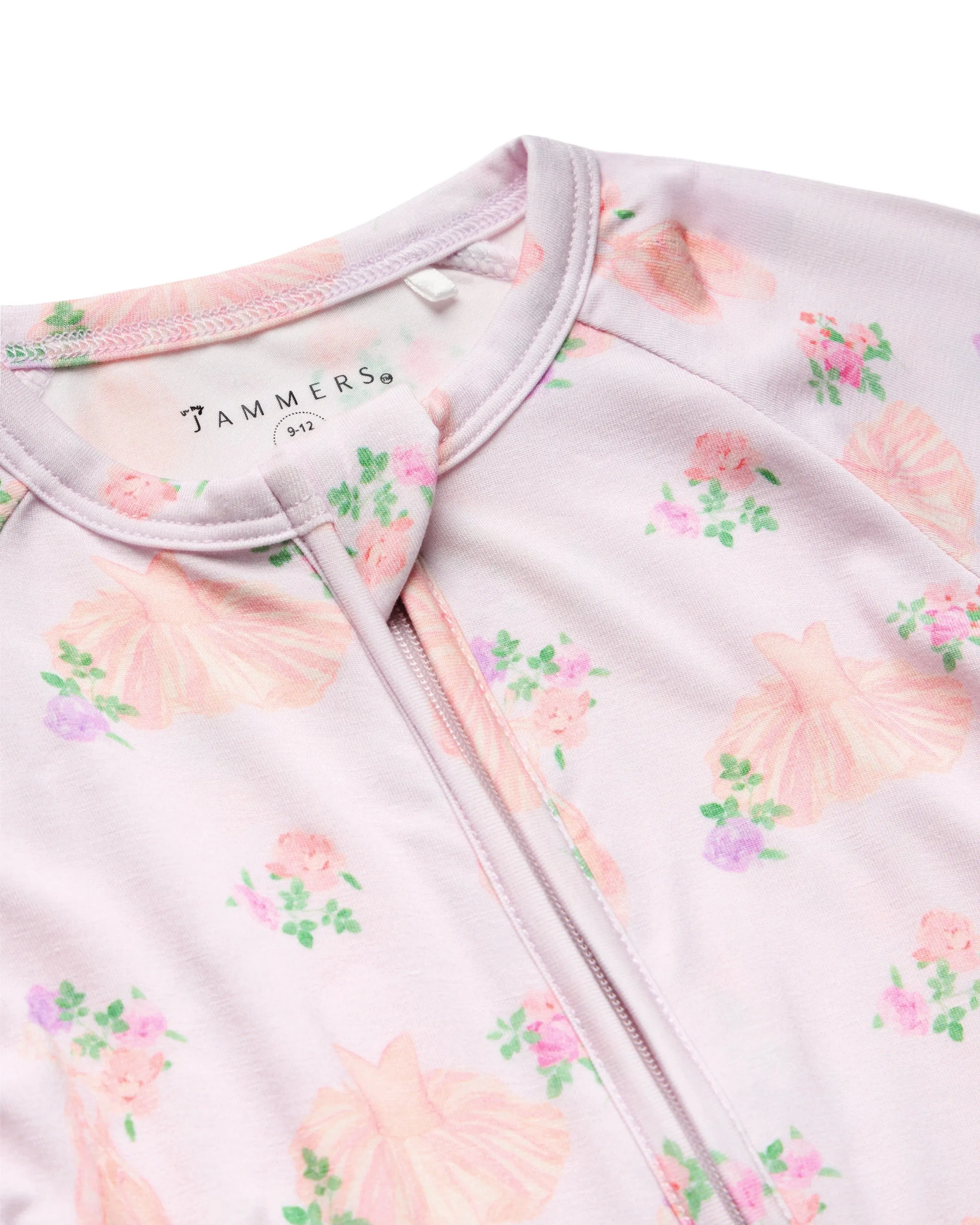In My Jammers Ballerina Zipper Romper