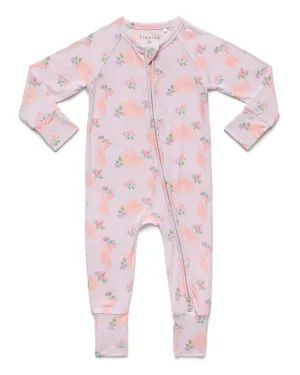 In My Jammers Ballerina Zipper Romper