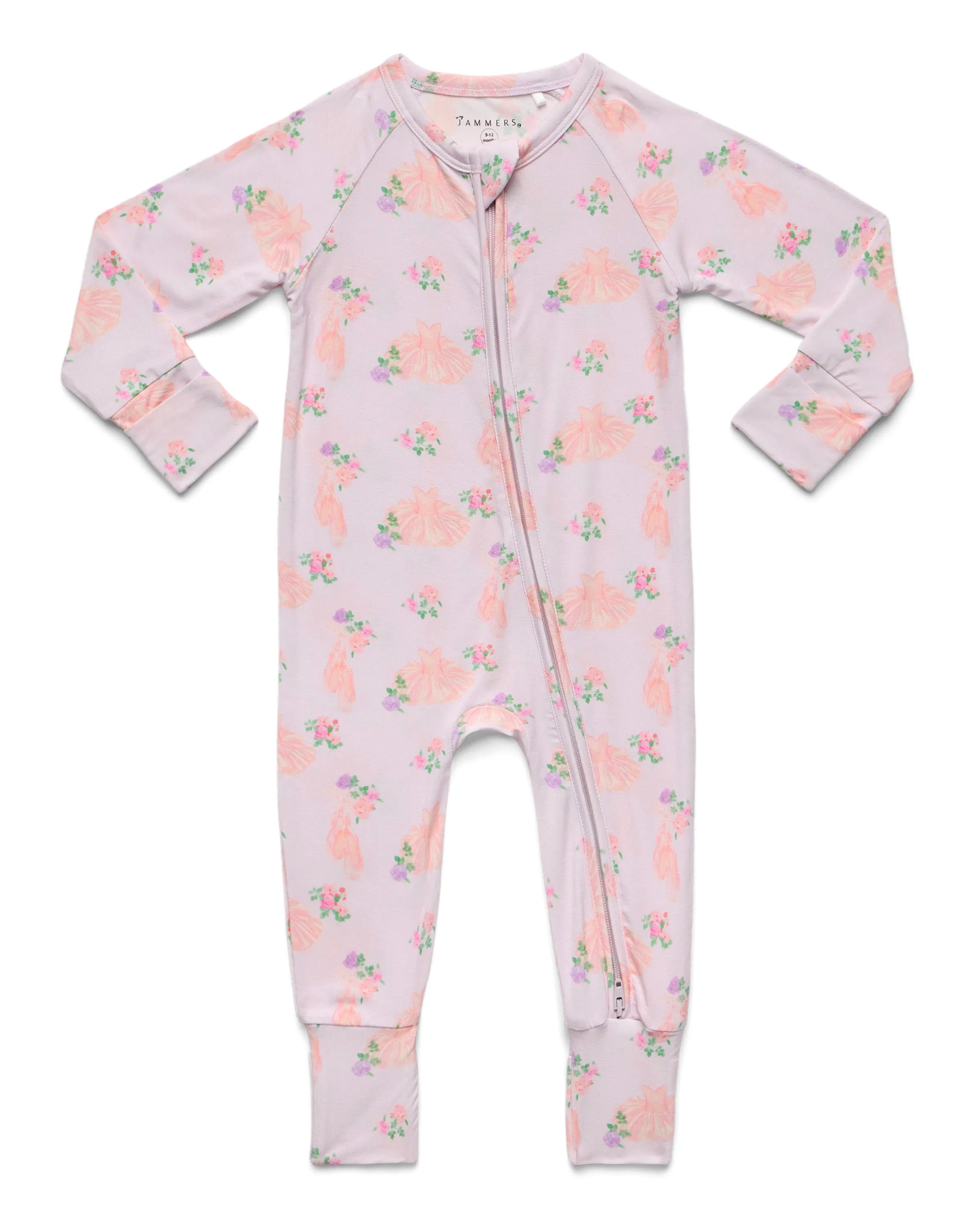 In My Jammers Ballerina Zipper Romper