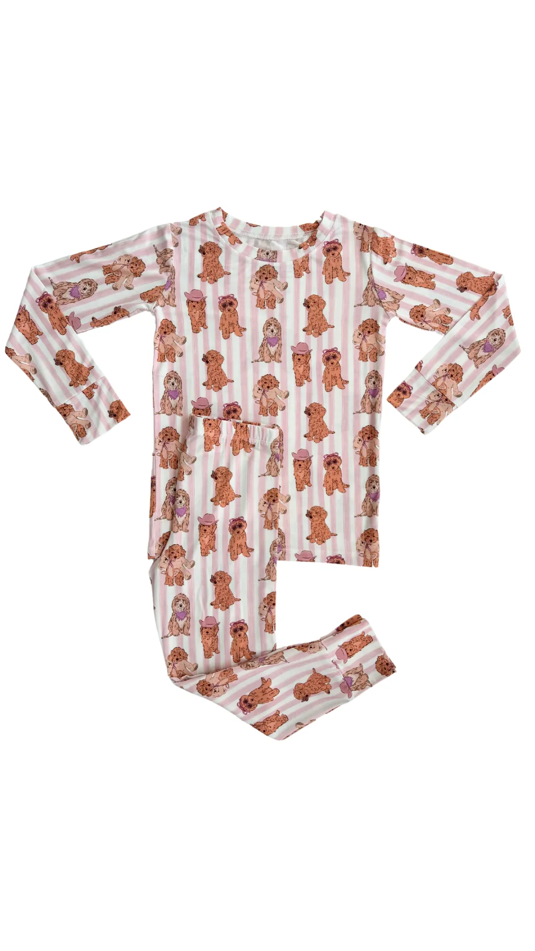 In My Jammers Pink Puppy L/S 2pc PJ Set