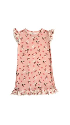 In My Jammers Willow Ruffle Nightgown