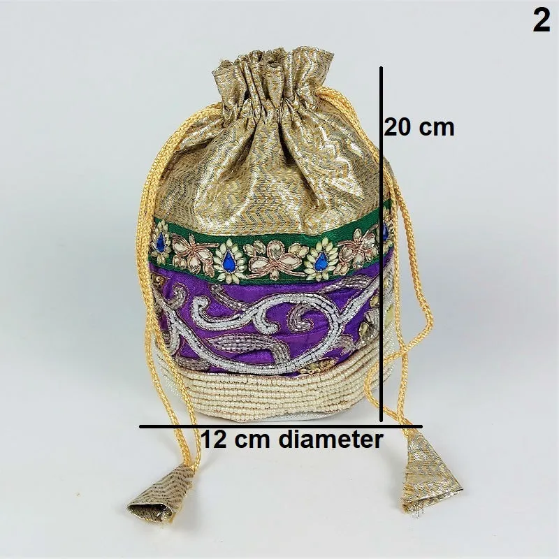 Indian bridal potli bag