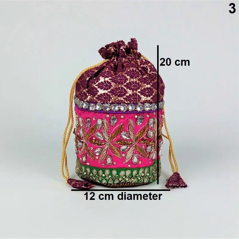 Indian bridal potli bag