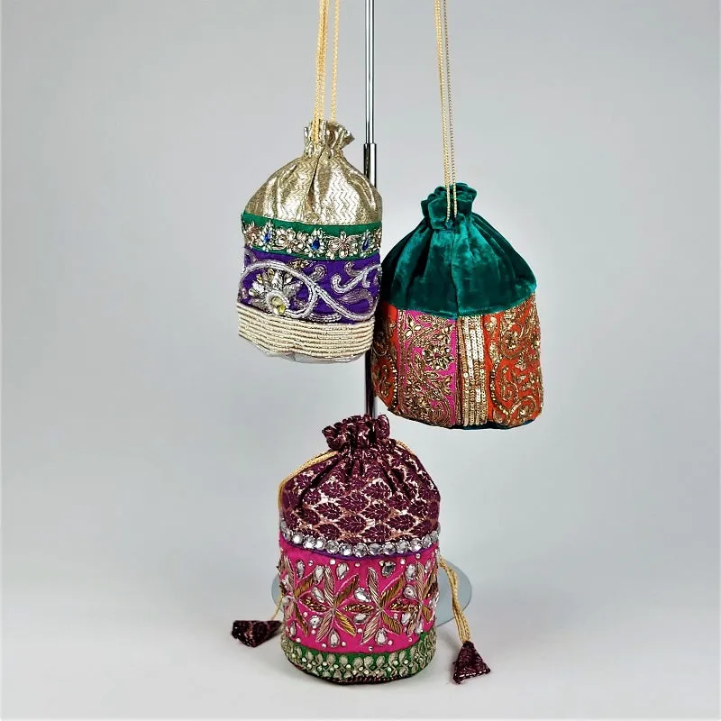 Indian bridal potli bag
