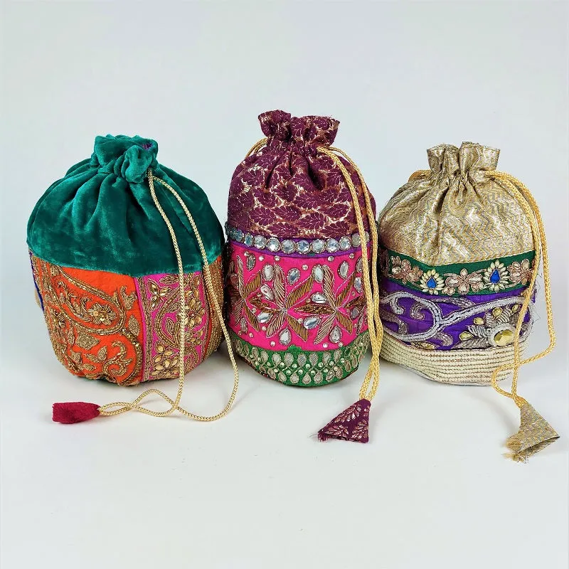 Indian bridal potli bag