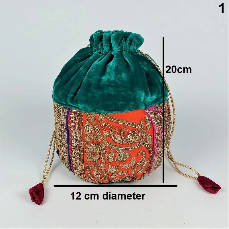 Indian bridal potli bag