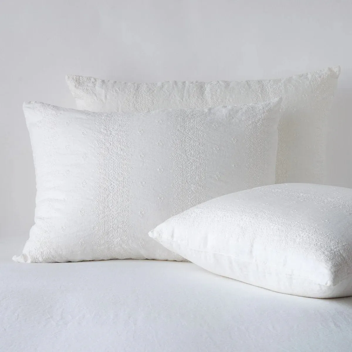 Ines Deluxe Sham - Winter White