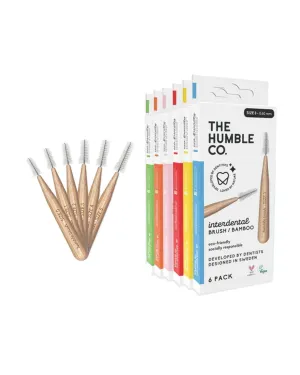 Interdental Brush Bundle - six packs size 0,4 - 0,8 mm