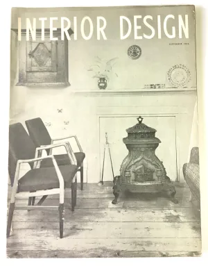 Interior Design magazine September 1956