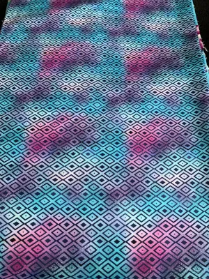 Iridescent Diamonds - Woven