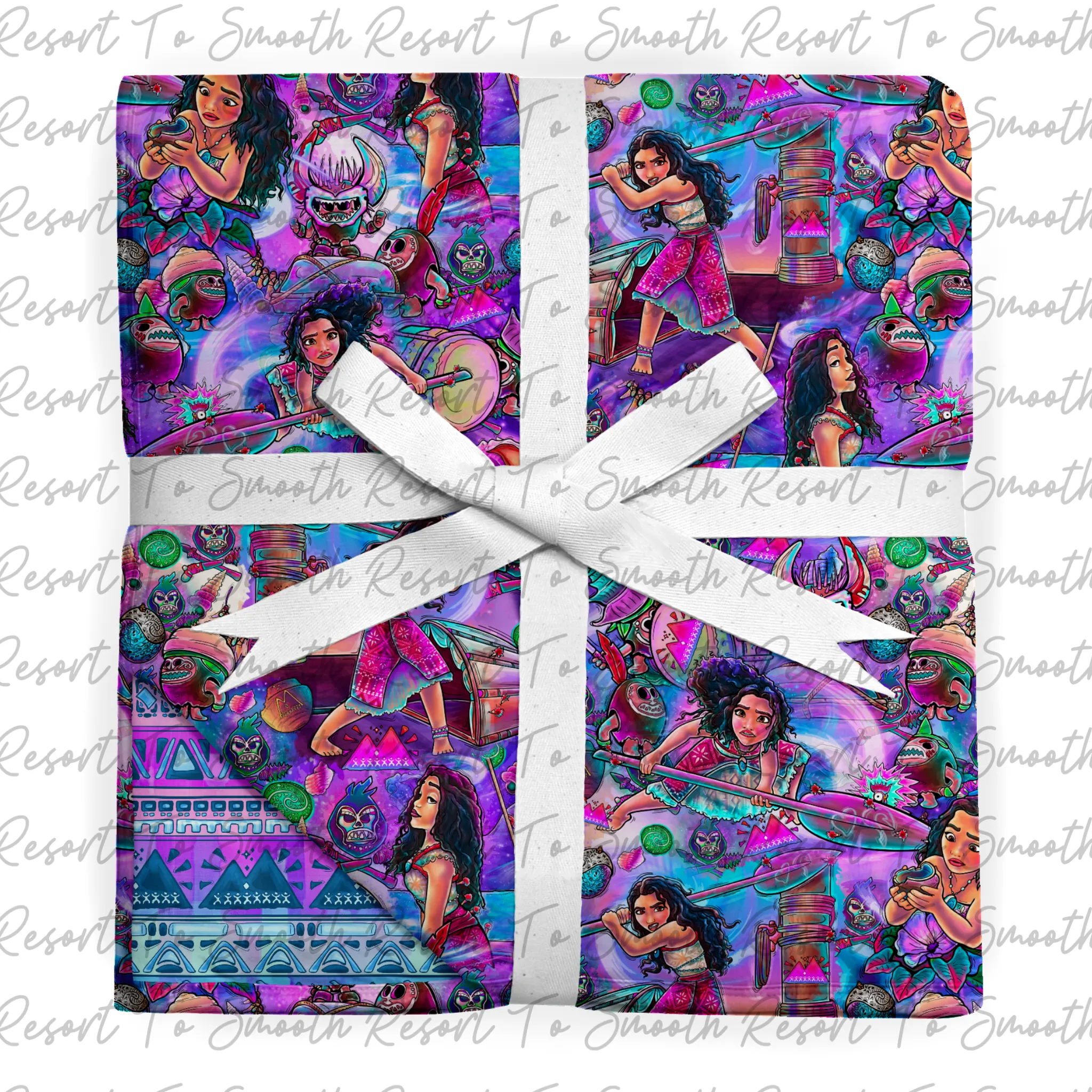 Island Princess Double Layered QUILTED Bamboo Blanket 60x50” 2.0 tog