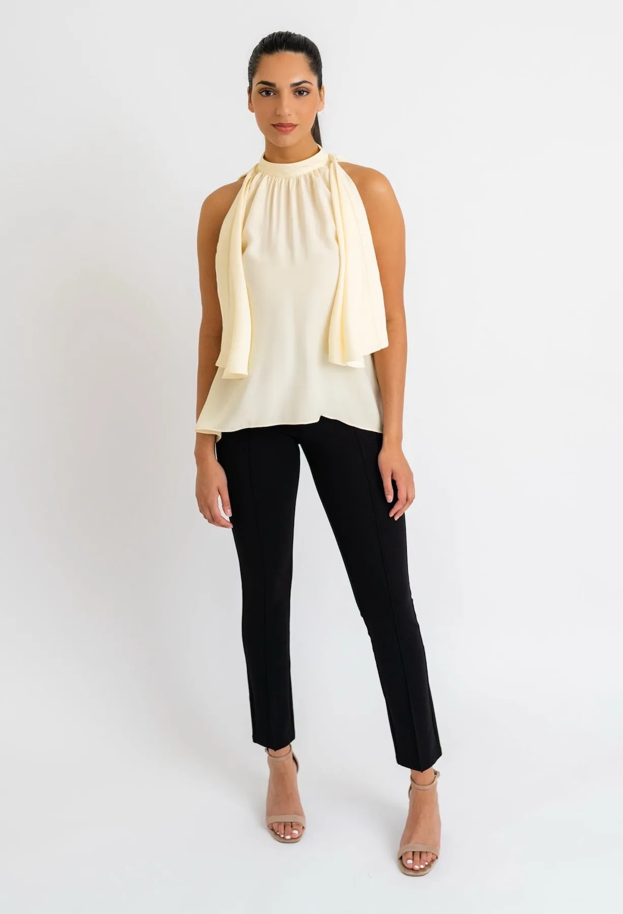 JANIS SILK CONVERTIBLE BLOUSE