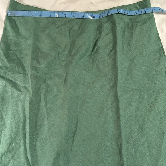 J.Crew Gwyneth slip skirt in linen BY899