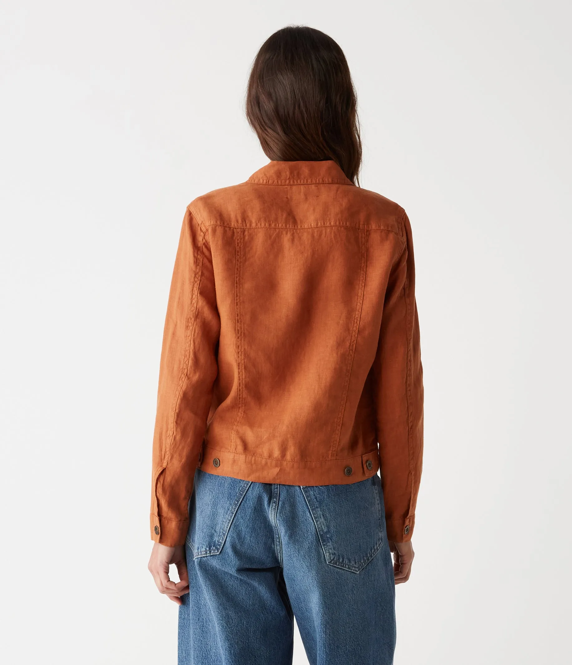 Jean Linen Jacket