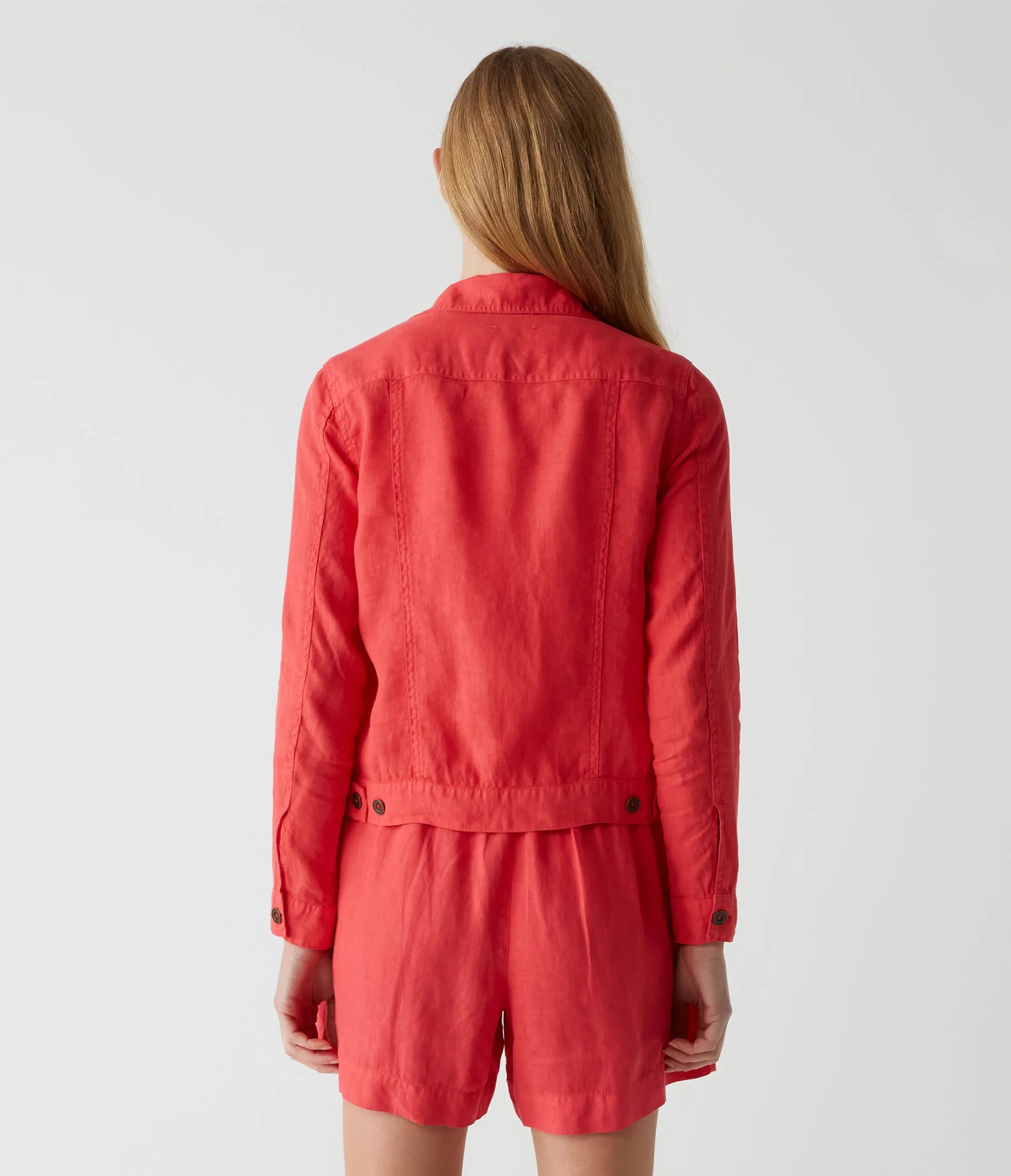 Jean Linen Jacket