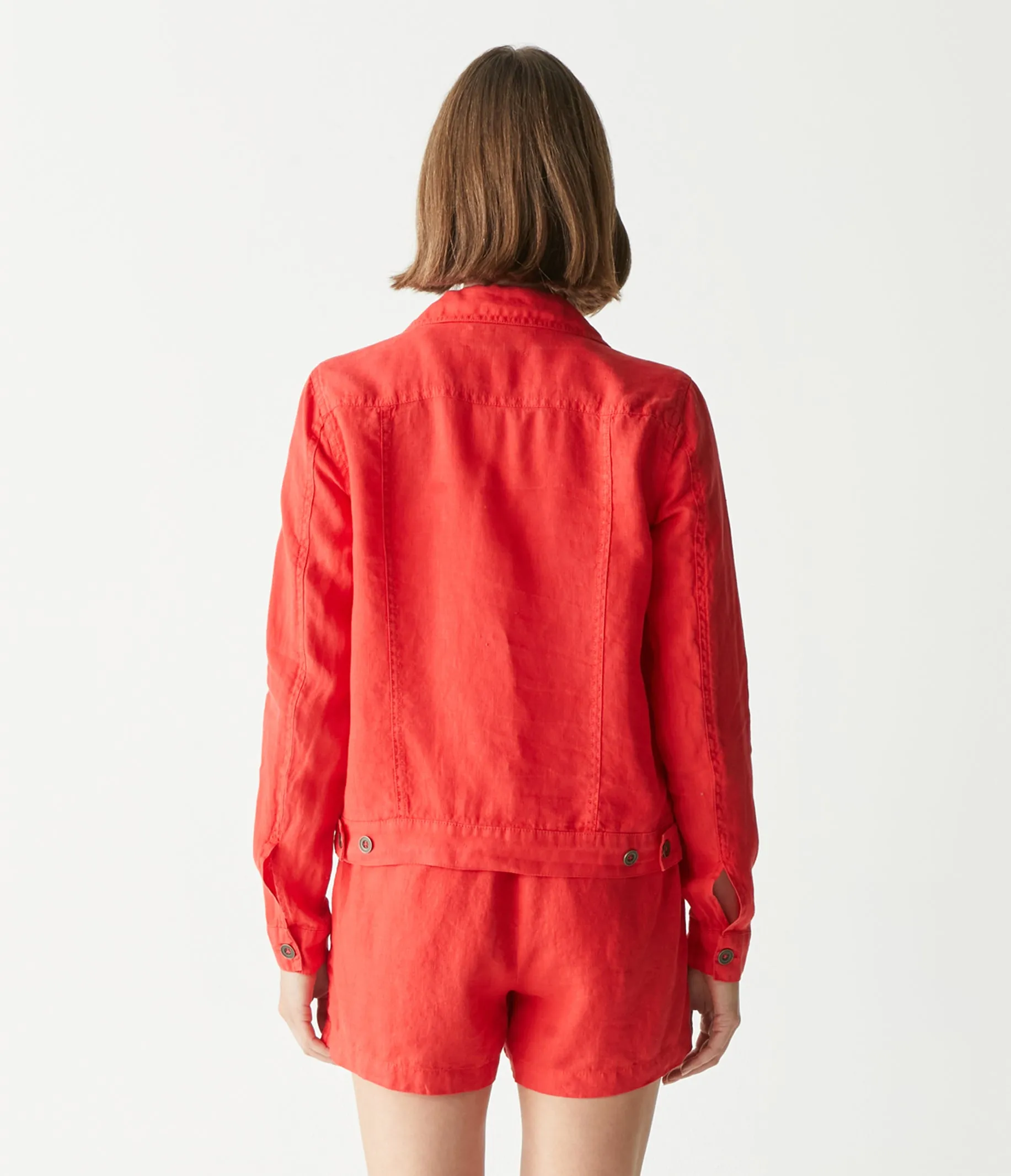 Jean Linen Jacket