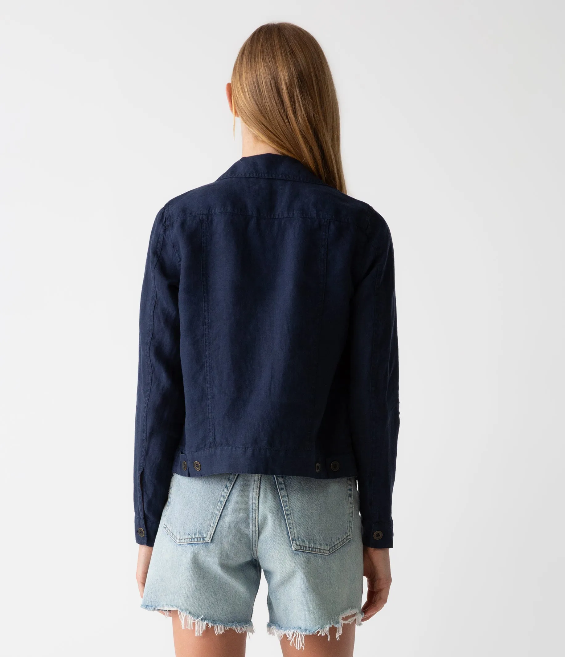 Jean Linen Jacket