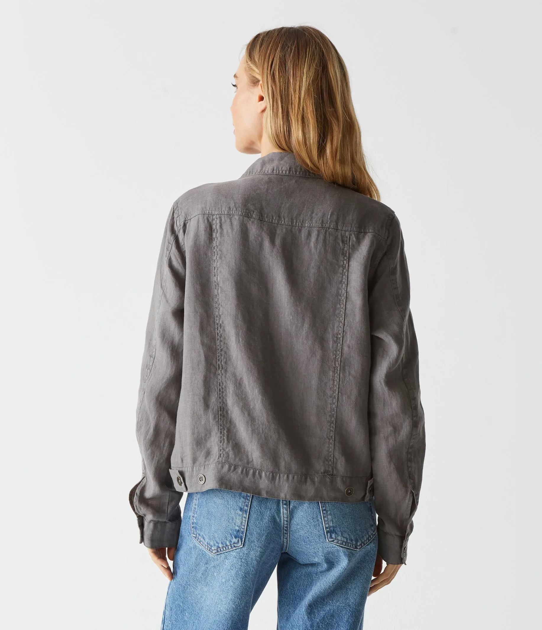 Jean Linen Jacket