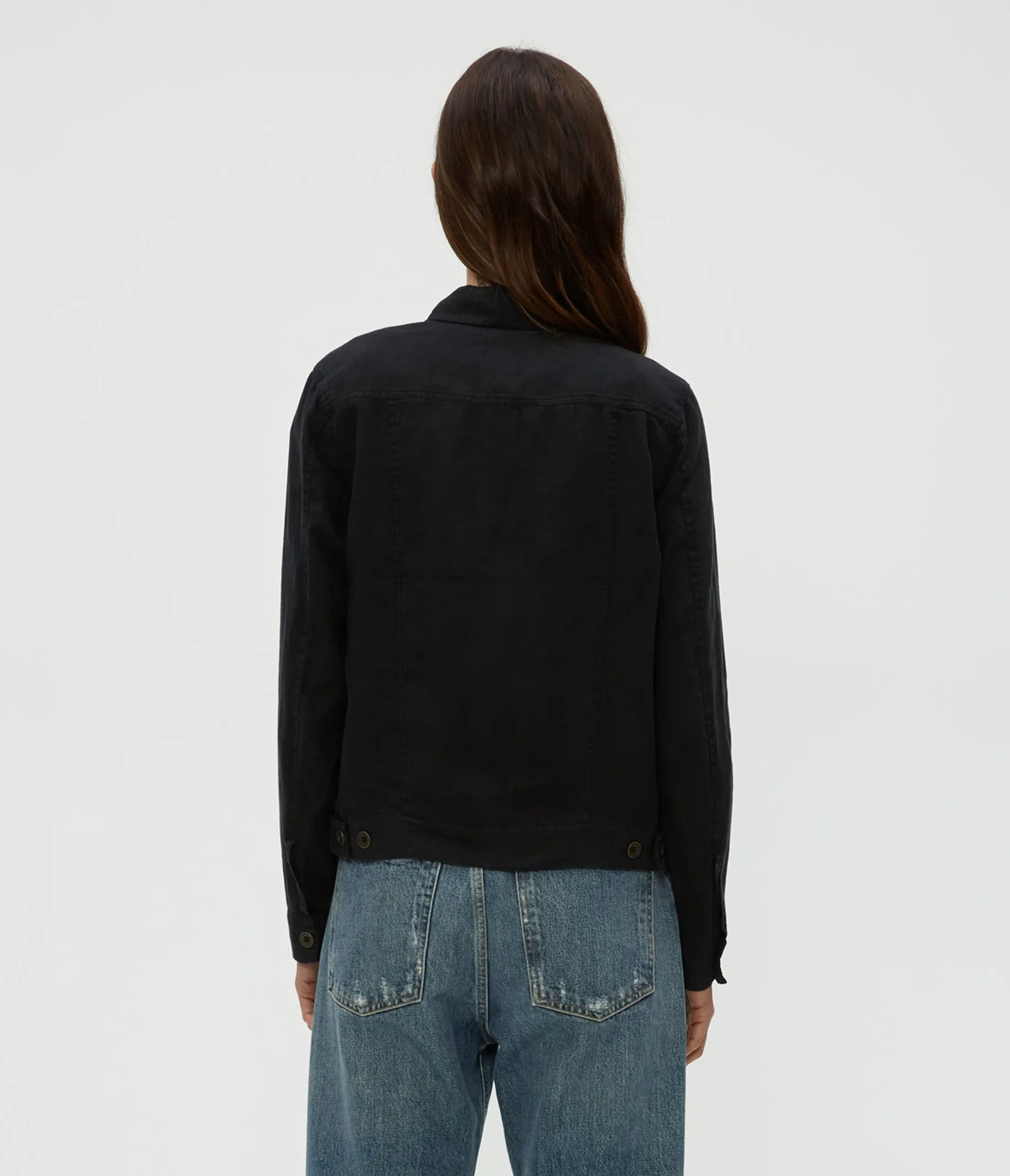 Jean Linen Jacket