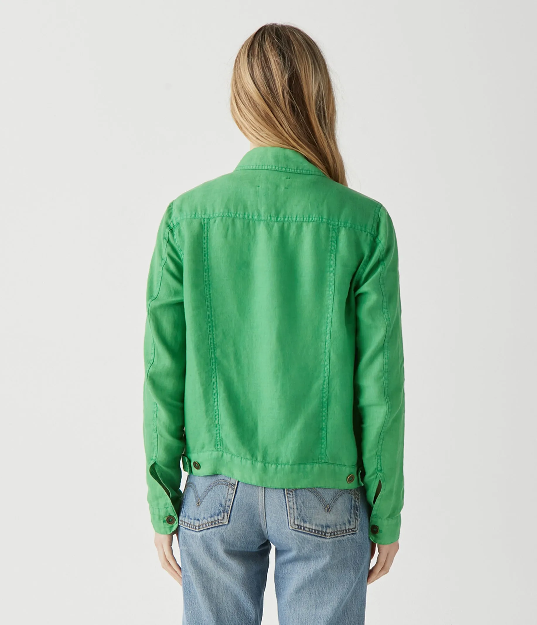 Jean Linen Jacket