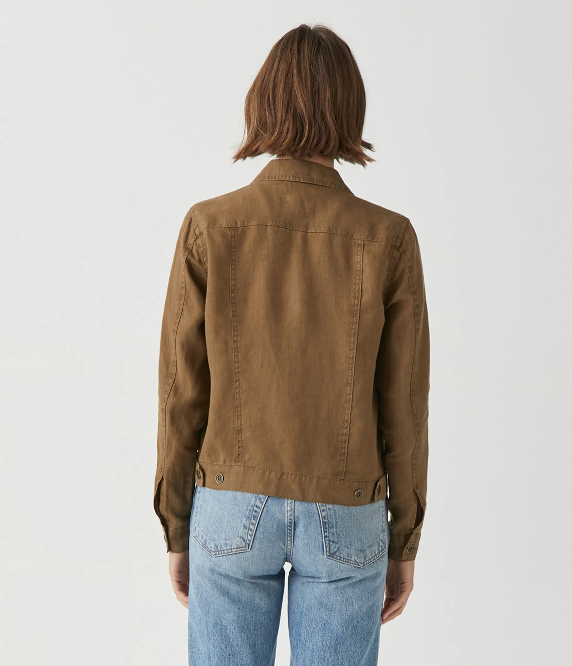 Jean Linen Jacket