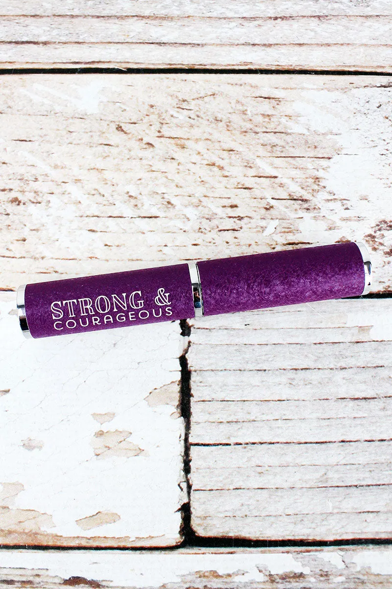 Joshua 1:9 'Strong & Courageous' Pen in Gift Case