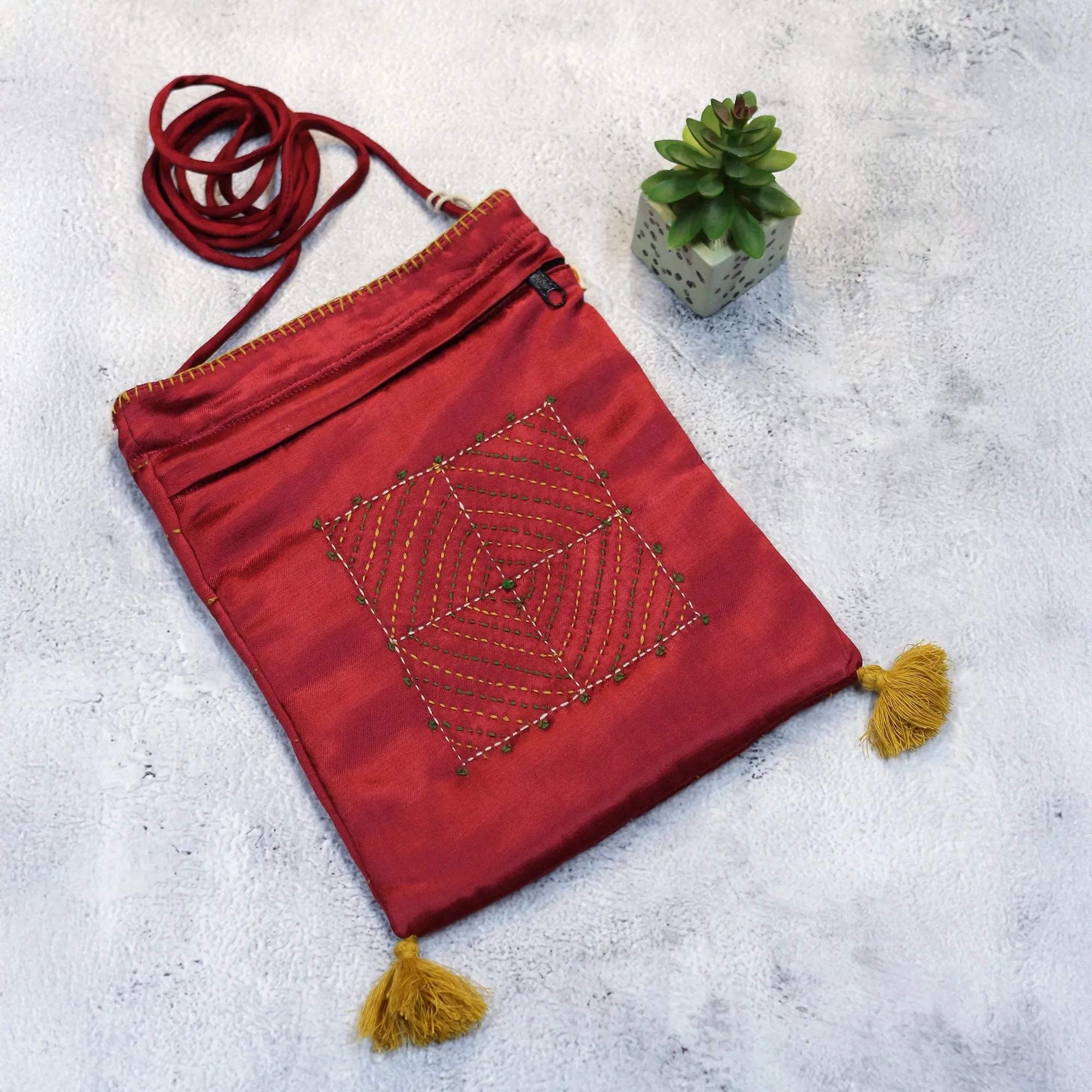 Karigari Silk Bag - Small