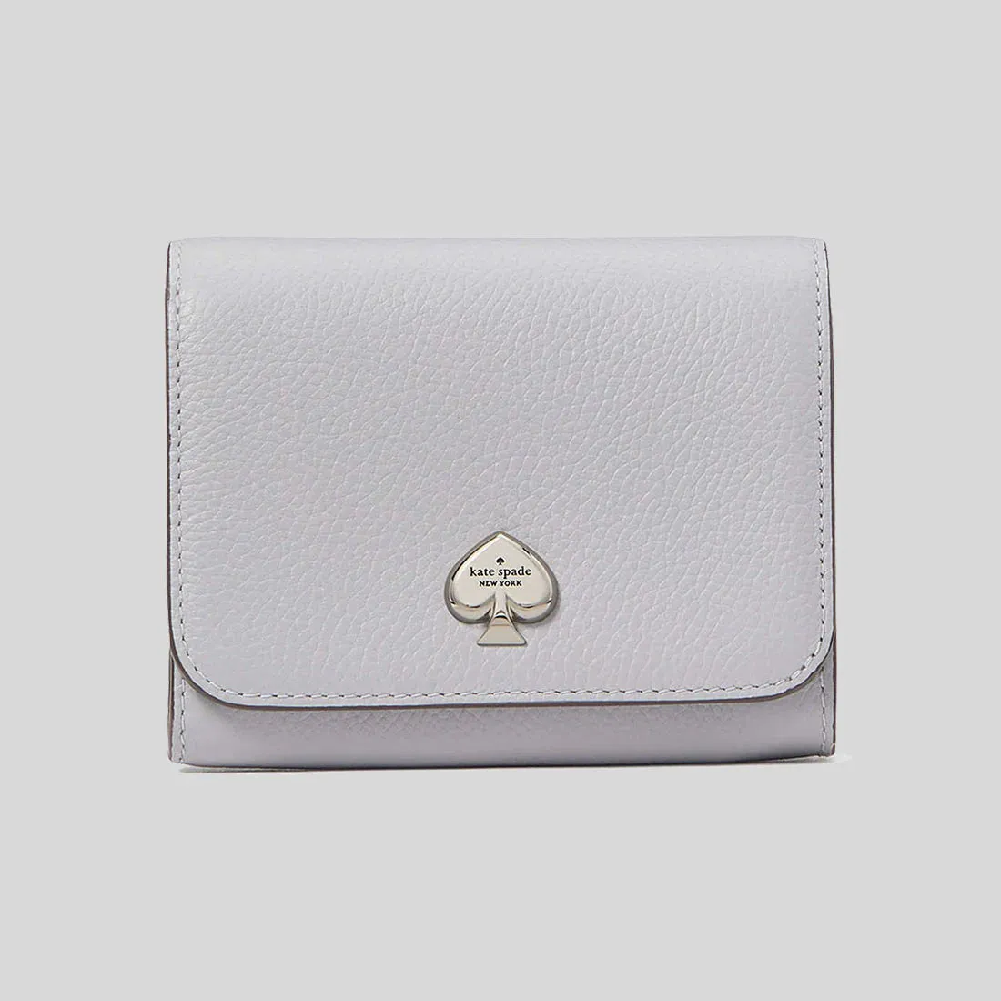 KATE SPADE Kayla Small L-zip Wallet Mountain Grey RB-KK056