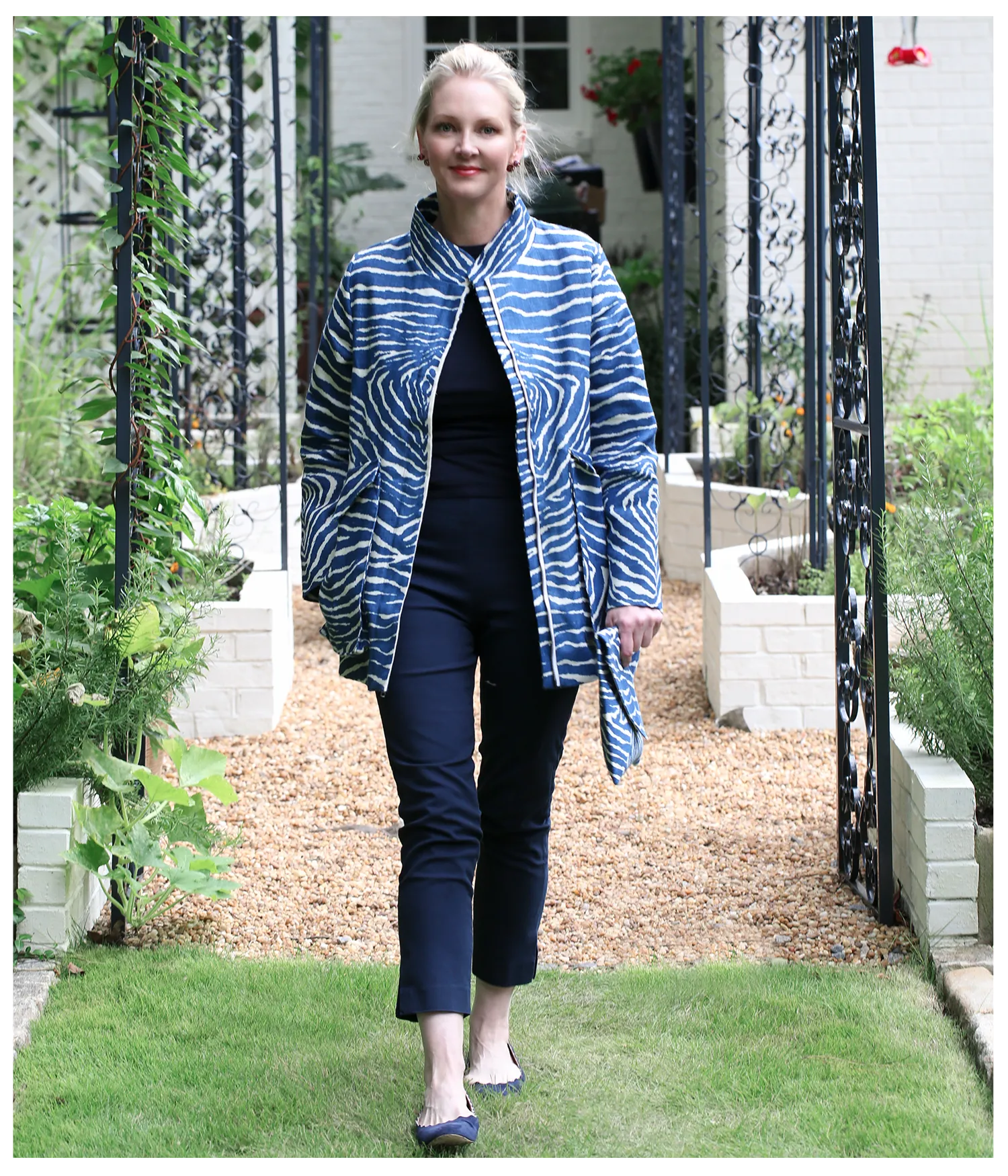 Katharine Jacket in Le Zebre