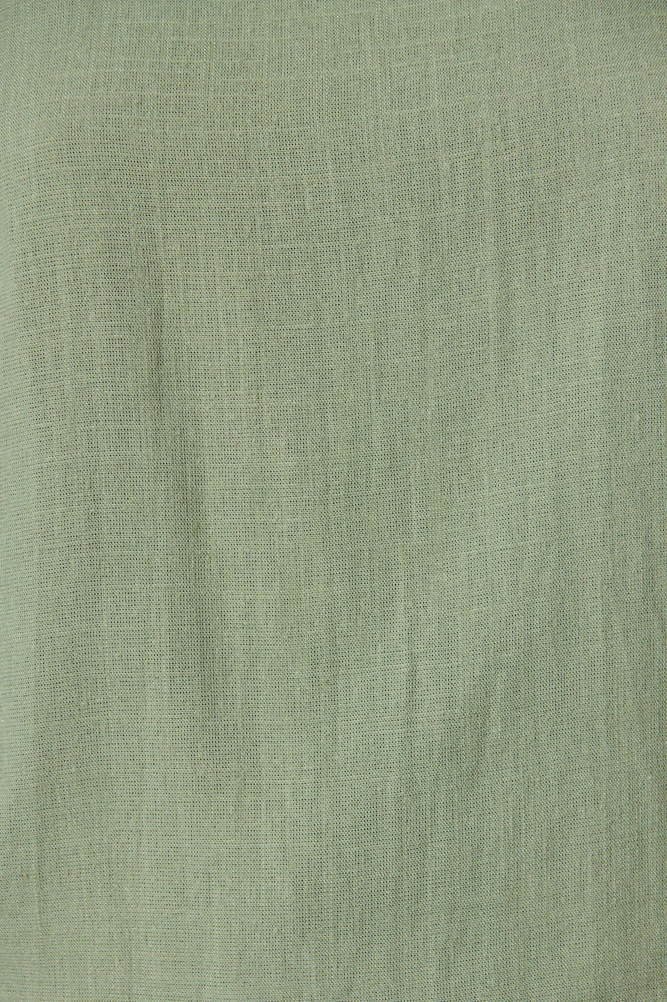 Khaki Linen Blend Cami Top