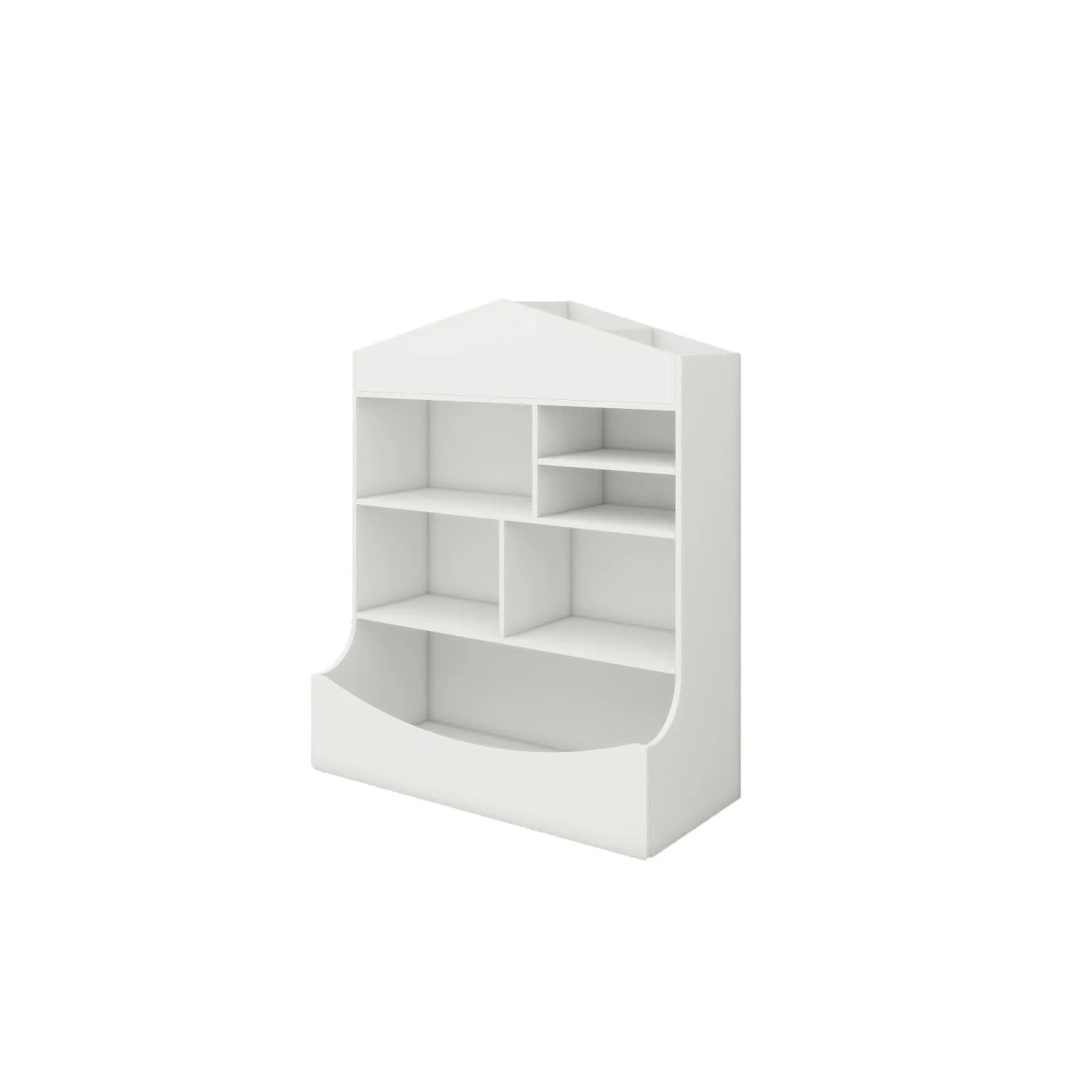 Kids Bookshelf Toy Storage Organizer Versatility Bookcase Toddlers