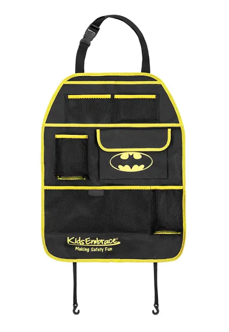KidsEmbrace DC Comics Batgirl / Batman Deluxe Backseat Organizer