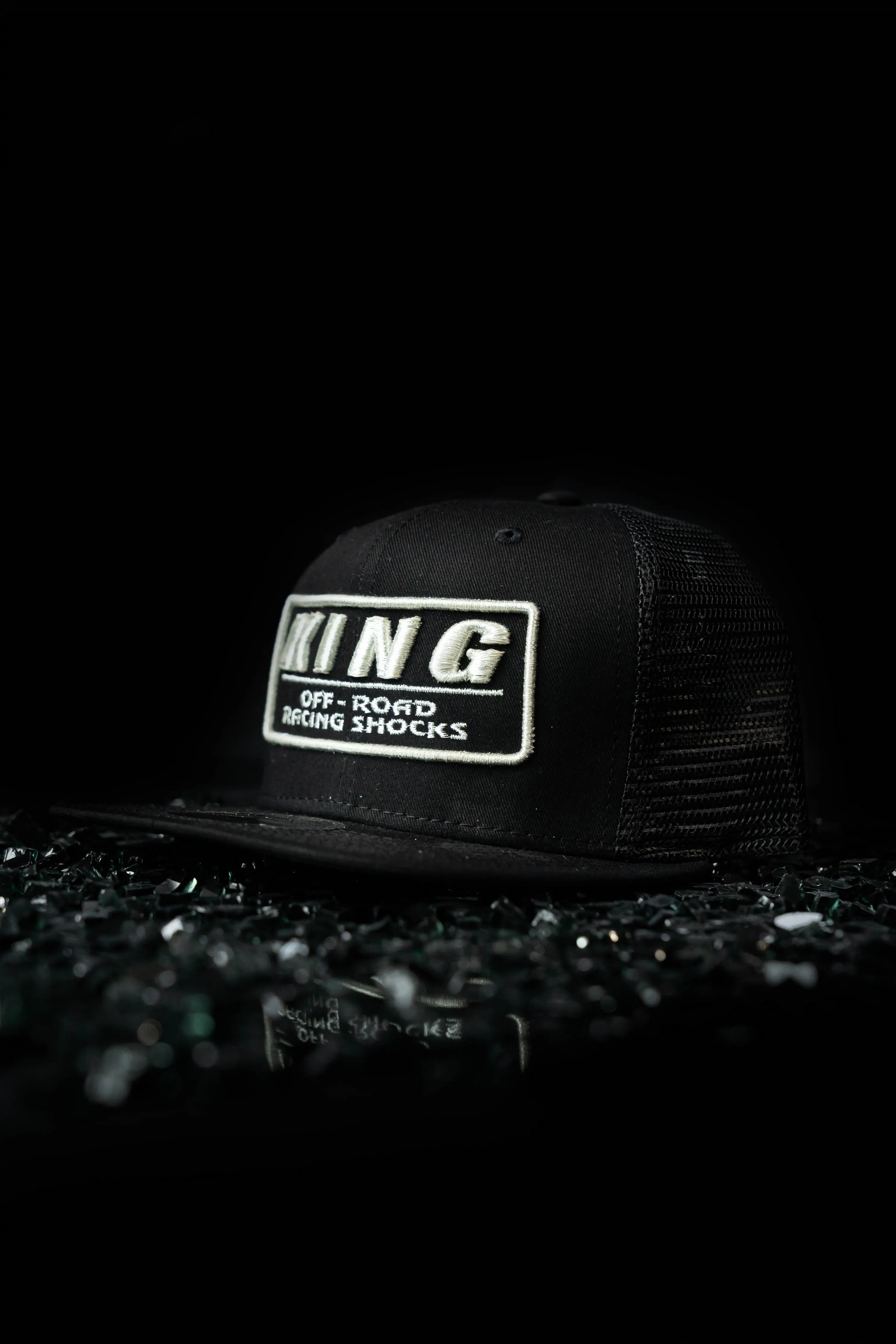 King Shocks 9FIFTY SILVER Snapback Cap (Trucker)