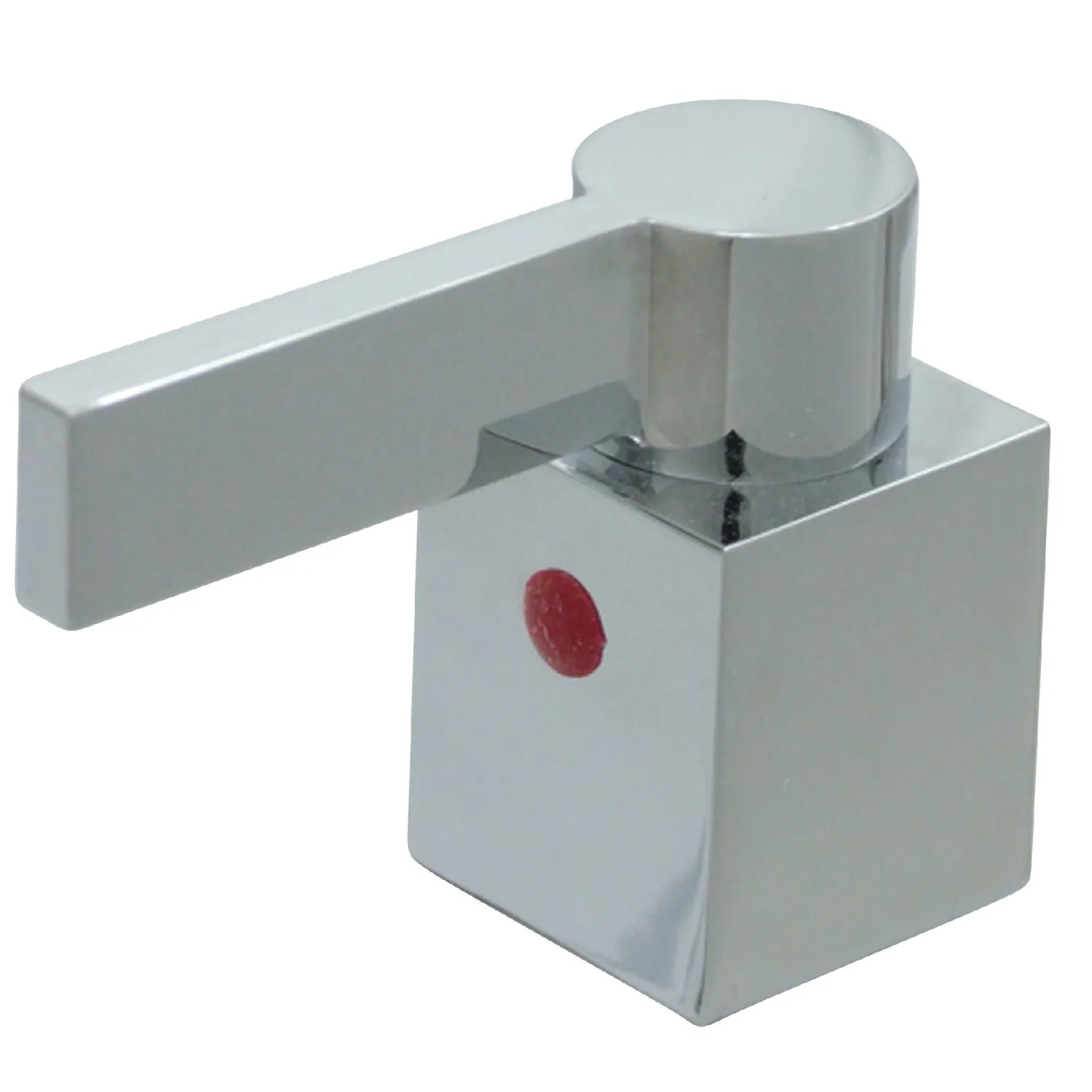 Kingston Brass KBH8661NQLH Zinc Alloy Lever Handle (Hot Side), Polished Chrome