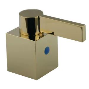 Kingston Brass KBH8962NQLC Zinc Alloy Lever Handle (Cold Side), Polished Brass