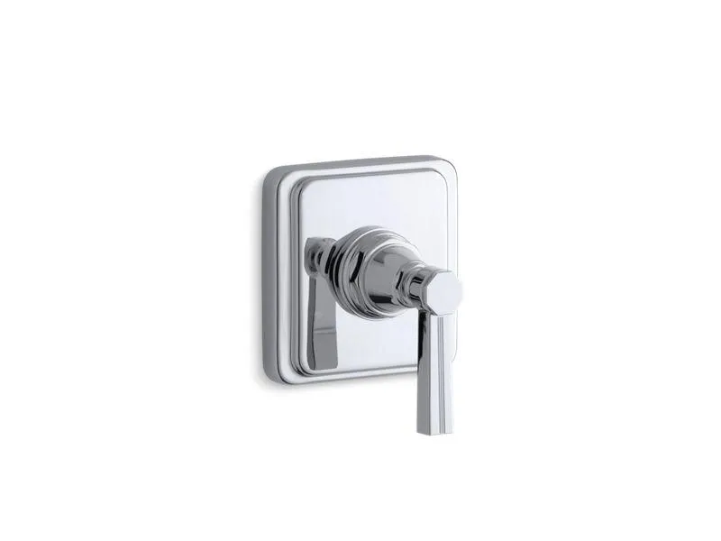 KOHLER K-T13175-4B Pinstripe Valve trim with lever handle for transfer valve, requires valve