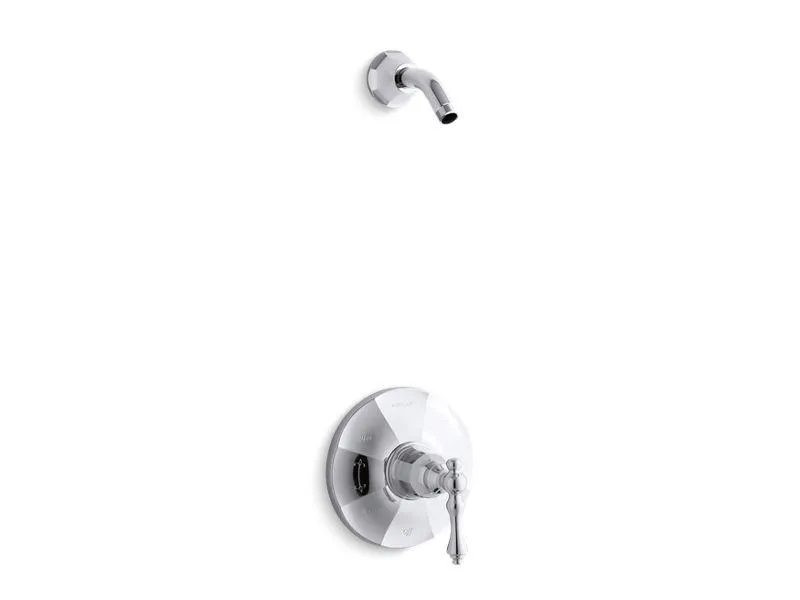 KOHLER K-TLS13493-4 Kelston Rite-Temp(R) shower valve trim with lever handle, less showerhead