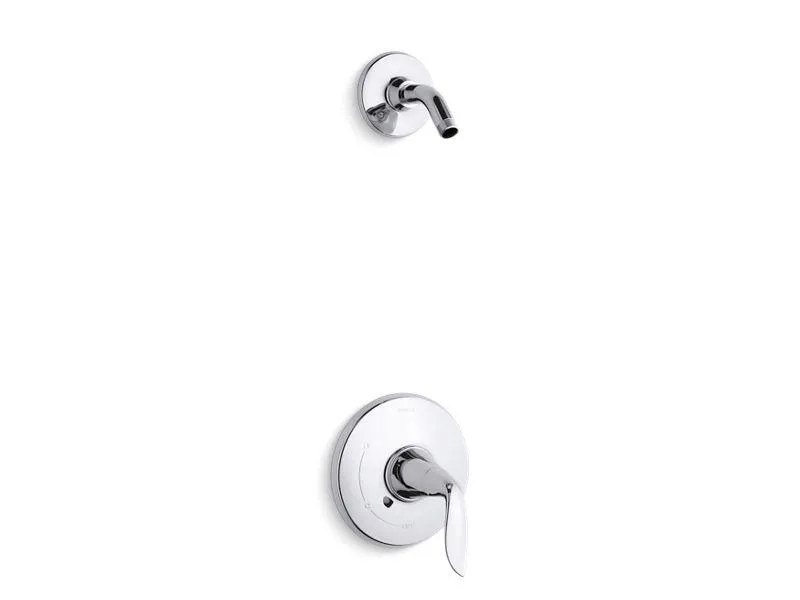 KOHLER K-TLS5320-4 Refinia Rite-Temp(R) shower valve trim with lever handle, less showerhead