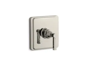 KOHLER K-TS13135-4B Pinstripe Rite-Temp(R) valve trim with lever handle