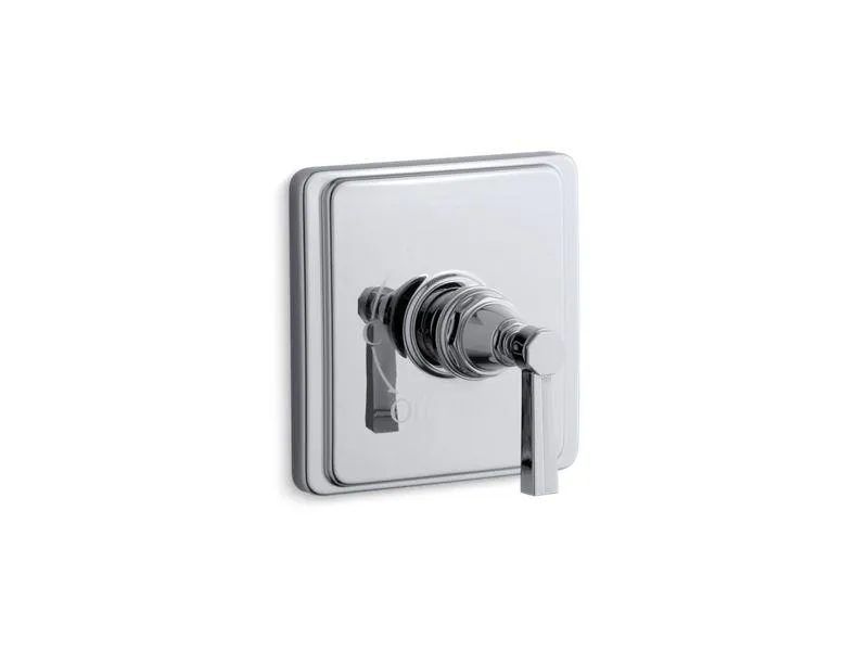 KOHLER K-TS13135-4B Pinstripe Rite-Temp(R) valve trim with lever handle