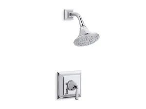 KOHLER K-TS462-4S Memoirs Stately Rite-Temp shower valve trim with lever handle and 2.5 gpm showerhead